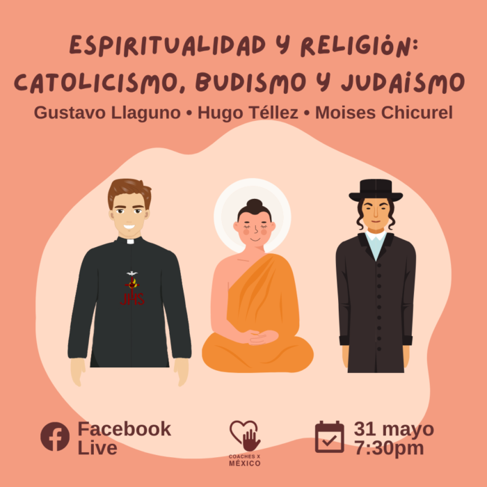 La espiritualidad y la religión: el budismo, el judaísmo y el catolicismo